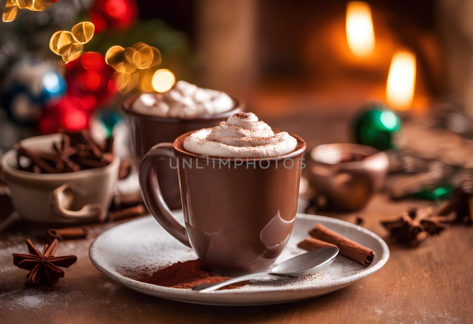 Spicy Delight: Rich Mexican Hot Chocolate with a Kick