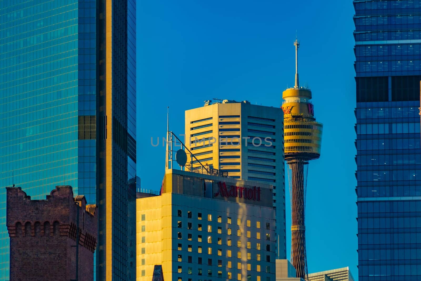 Sydney central buildings. Shooting Location: sydney, australia