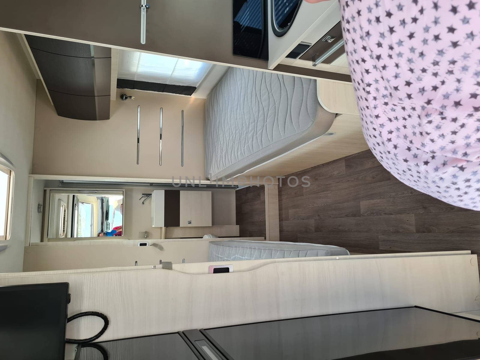 MUELHEIM RUHR  NRW  GERMANY -SEPTEMBER  11  2020: Muelheim Ruhr, Nrw, Germany-September 11, 2020:   Motorhomes and campers for sale or rent. Concept freedom, family holiday travel, vacation travel with camper.