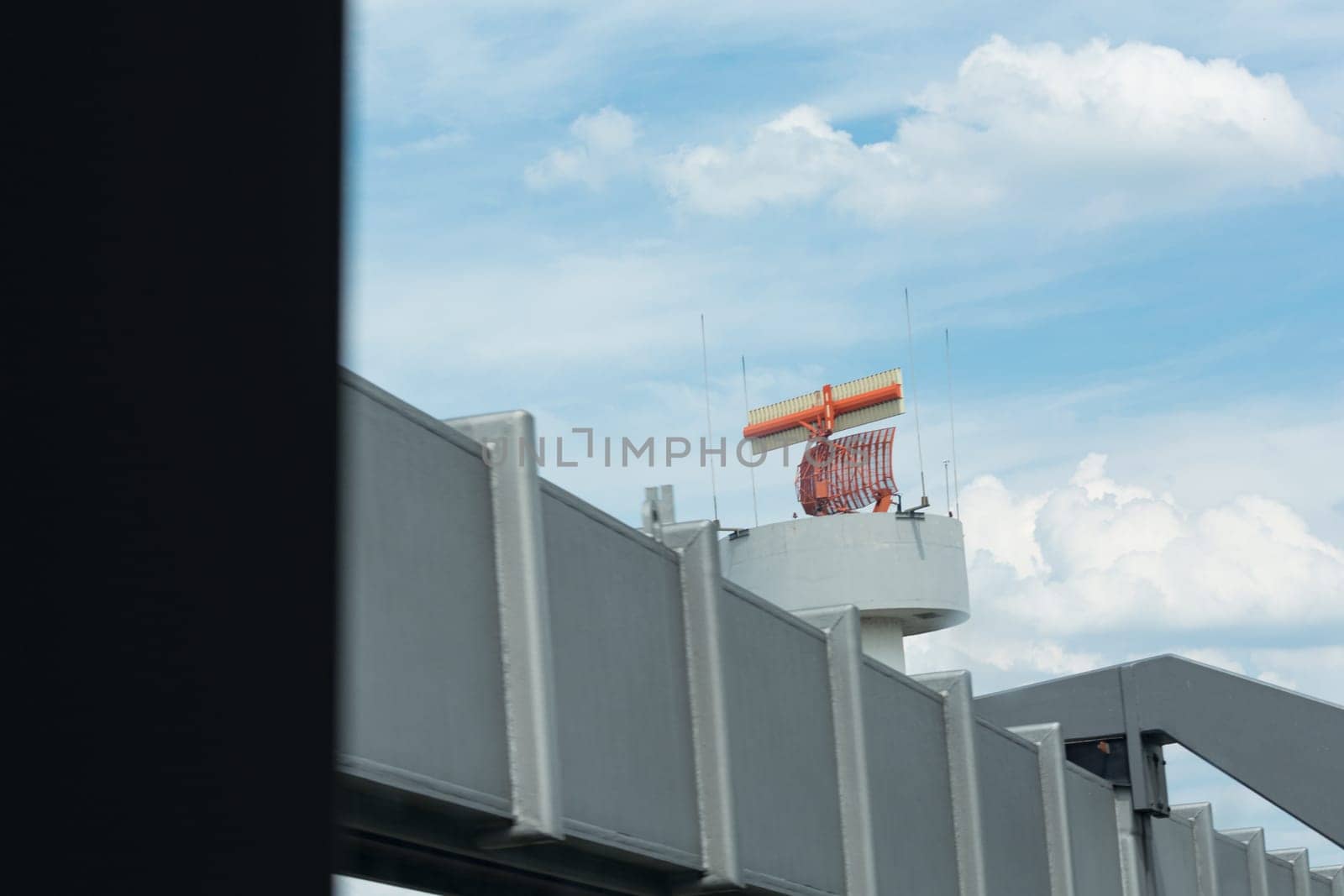 DUESSELDORF, NRW, GERMANY - JUNE 18, 2019: Dusseldorf, Nrw, Germany - June 18, 2019: Sky-Train funicular in airport. Copy space for text. Close-up.