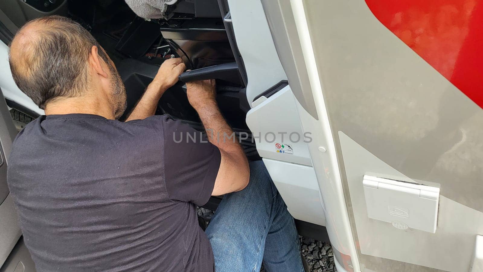 VELBERT, NRW, GERMANY - June 17, 2022: Shock absorbers and air springs, new car parts, spare parts for a mobile home