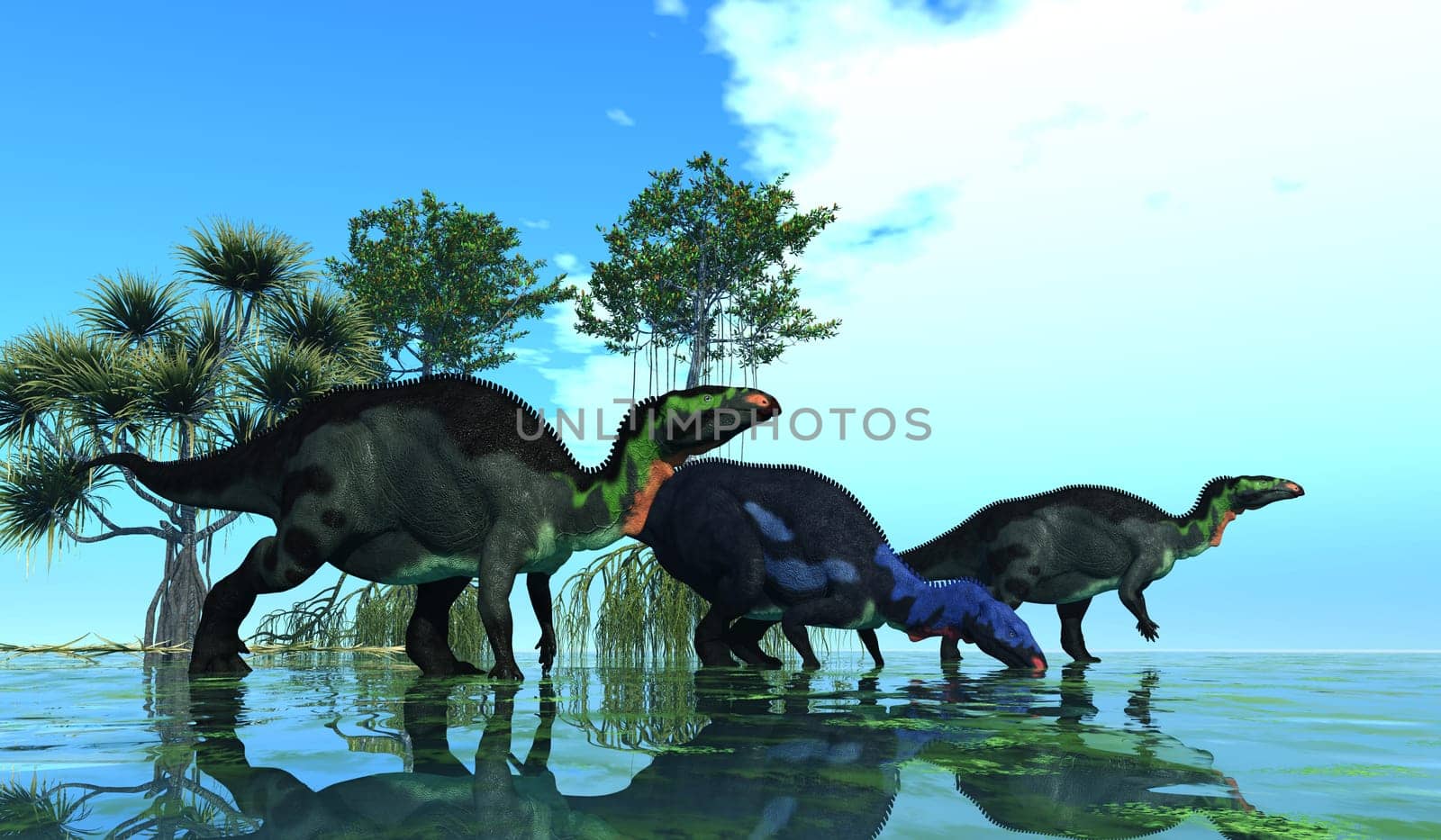 Camptosaurus is a genus of herbivorous dinosaurs from the Late Jurassic Period of western North America.