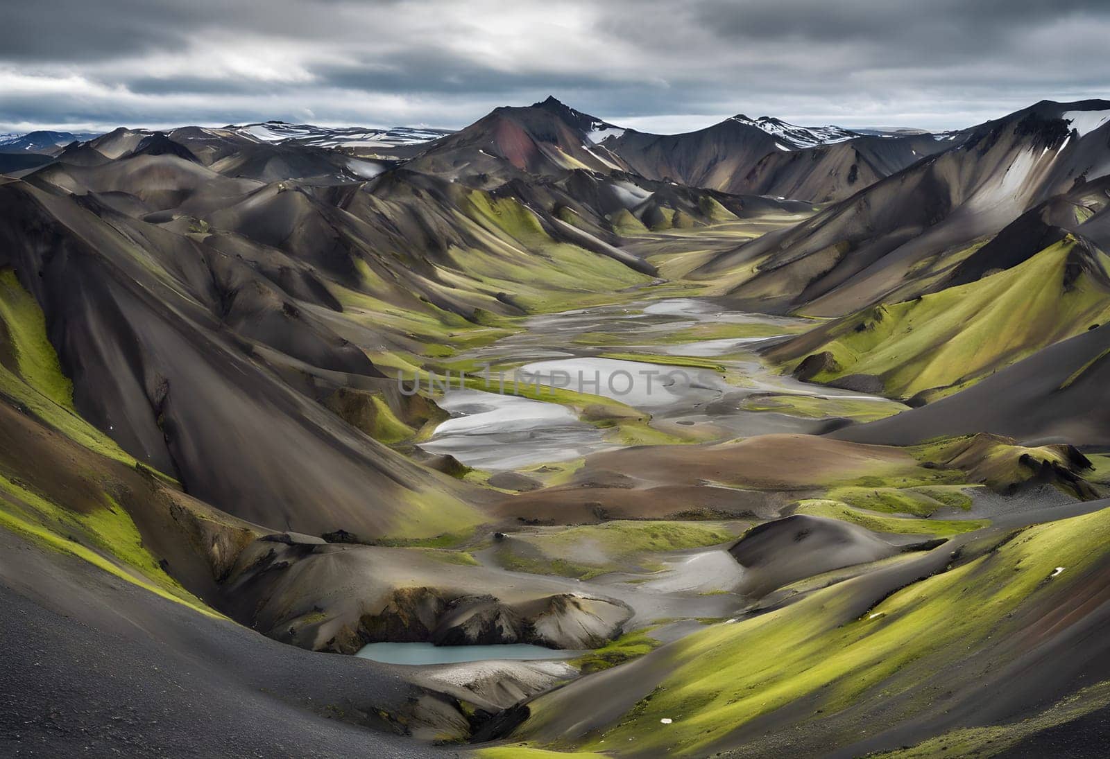 Exploring the Rugged Beauty of Iceland’s Volcanic Highlands in Landmannalaugar