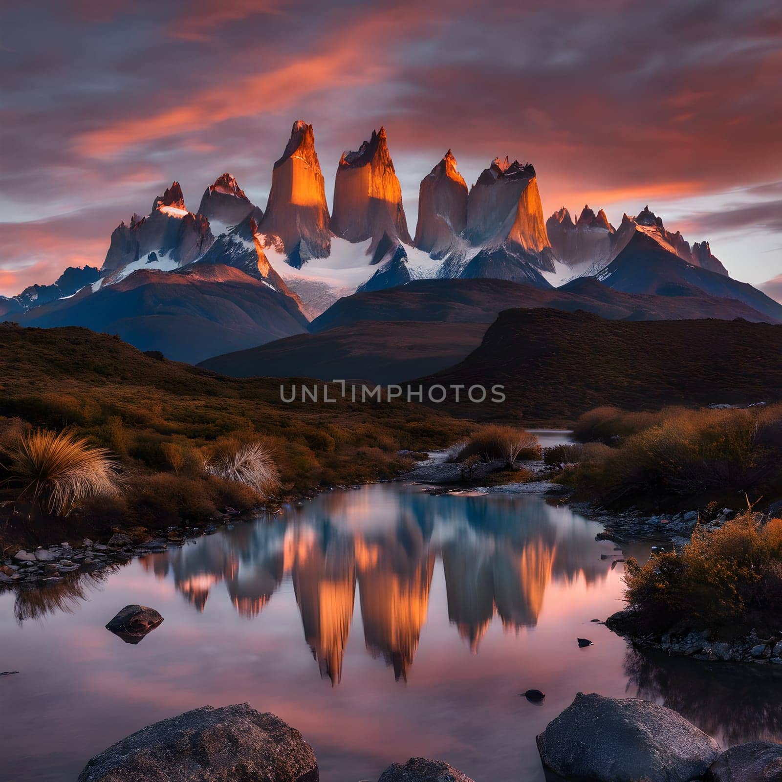 First Light on Patagonia’s Majestic Peaks: A Wilderness Awakens