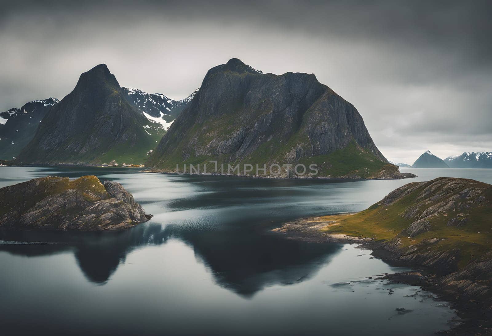 Majestic Seclusion: Remote Fjord Viewpoints of the Lofoten Islands, Norway