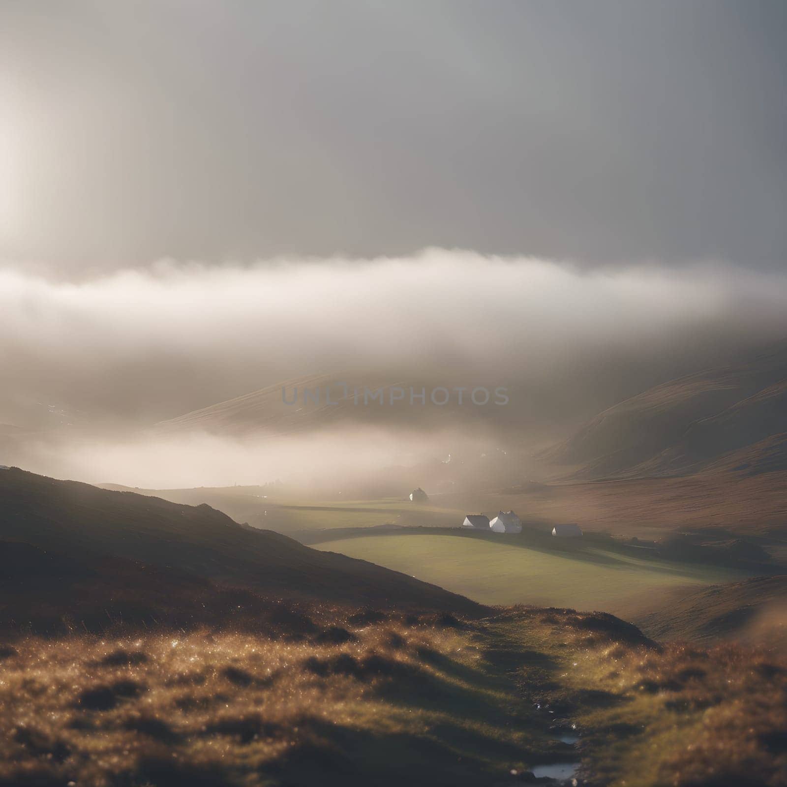 Veiled Beauty: Early Morning in the Scottish Highlands