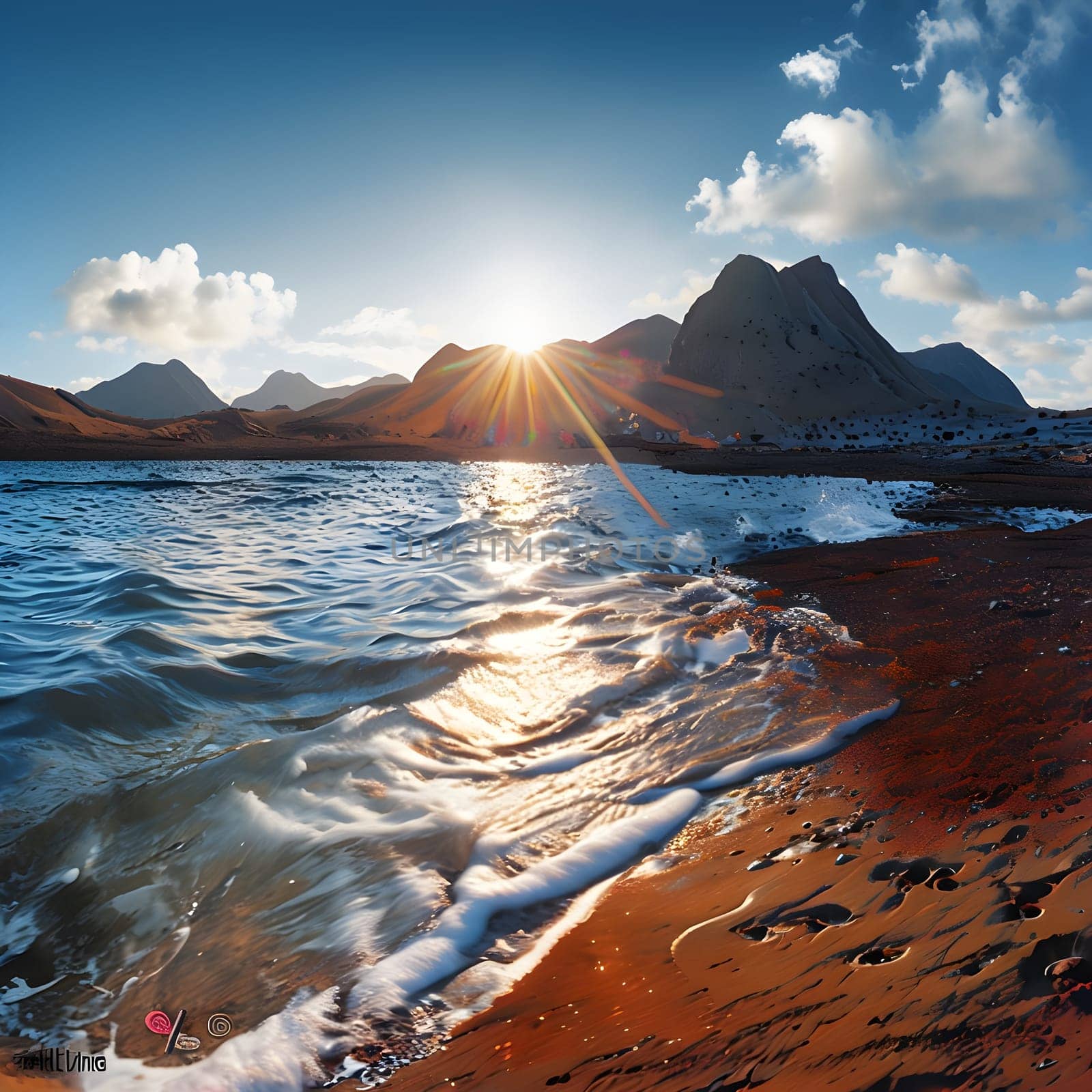 Golden Dawn: Embracing the Galápagos Shores