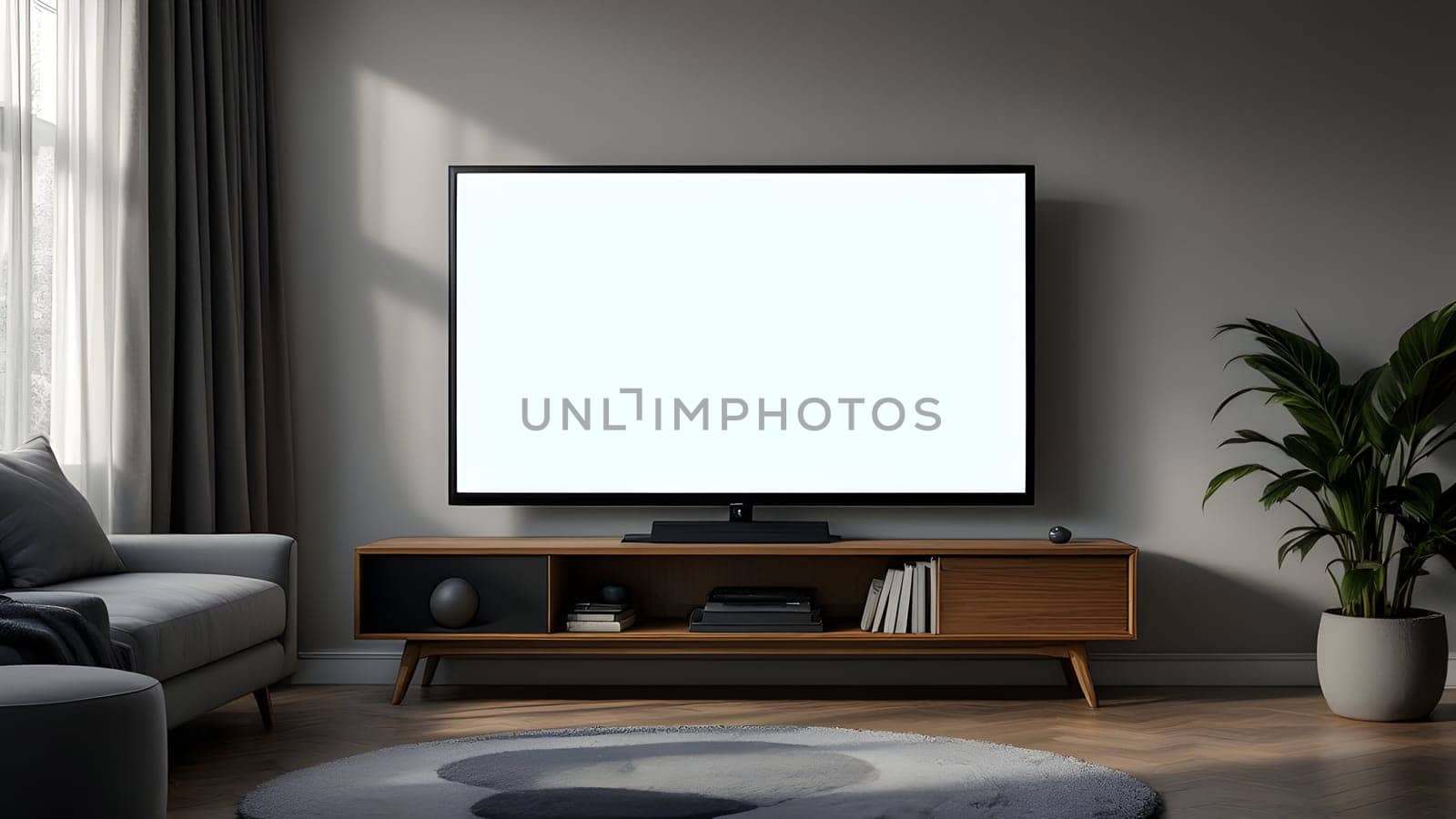 TV monitor at the home