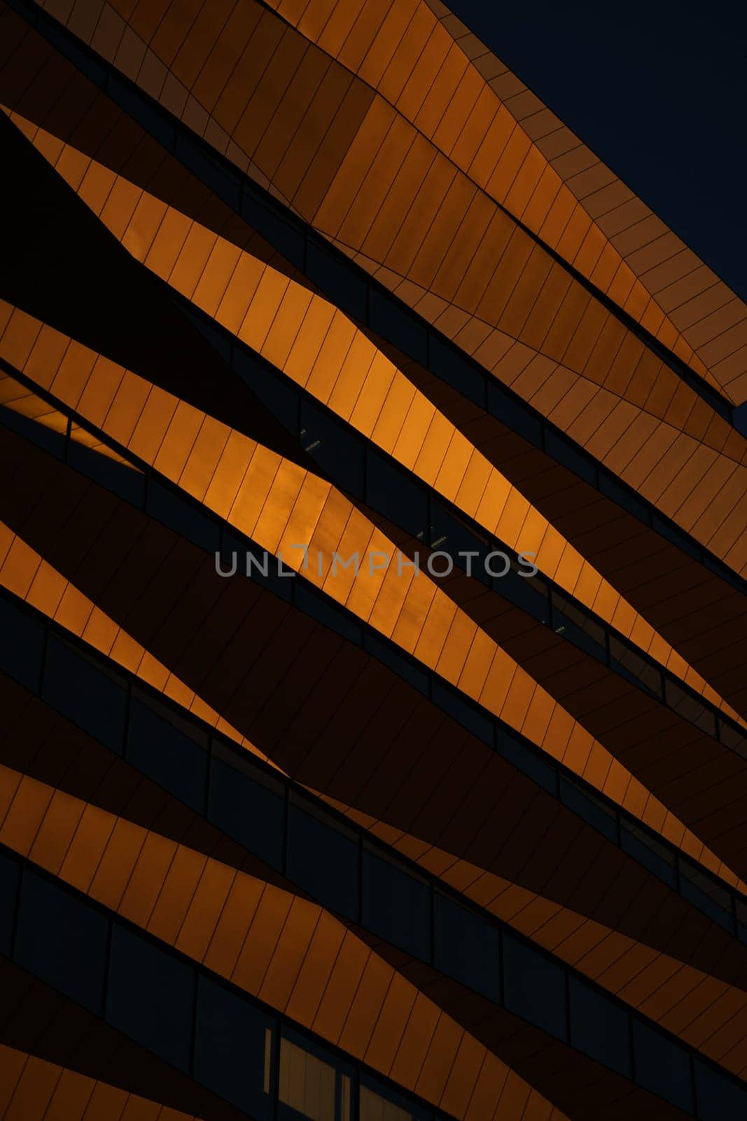 Modern modern architecture. Shooting Location: Minato-ku, Tokyo