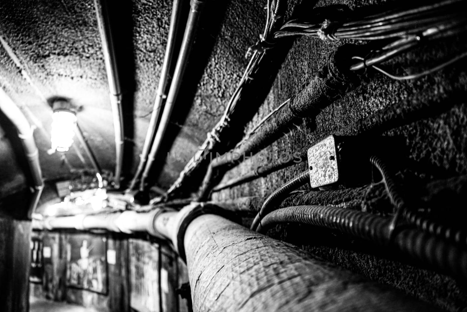underground tunnels and wiring. Shooting Location: Toronto