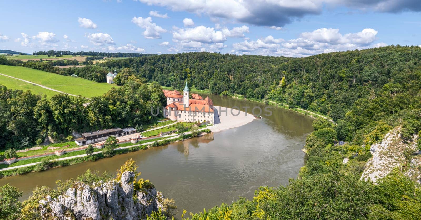 Benedictine Welteburg Abbey near Kehlheim in Bavaria