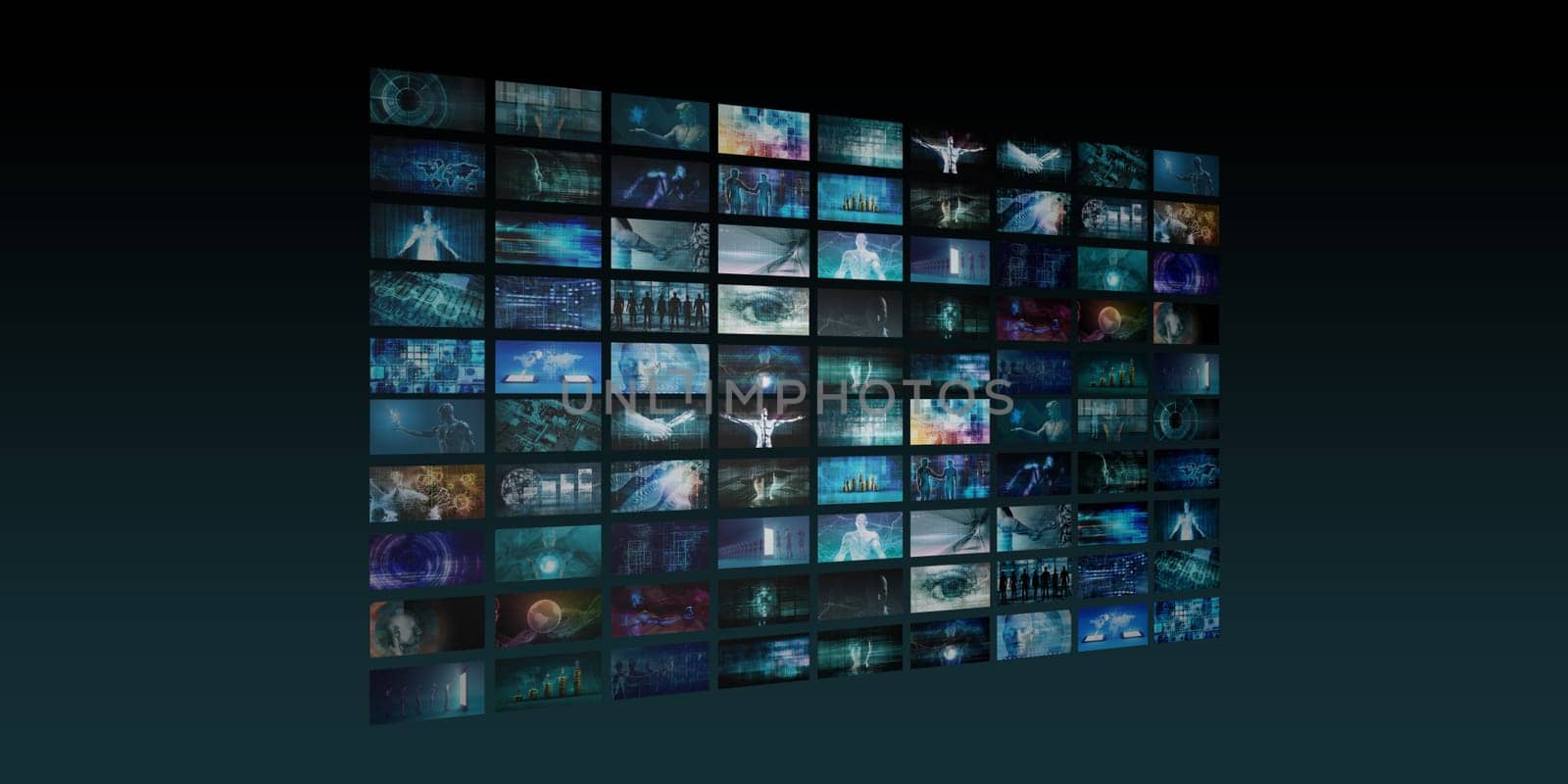 Digital Marketing Technologies and Fast Paced Results Concept