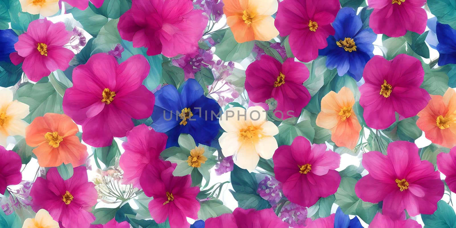 Delicate Floral Wedding Invitation Background With Dreamy Elements Added.