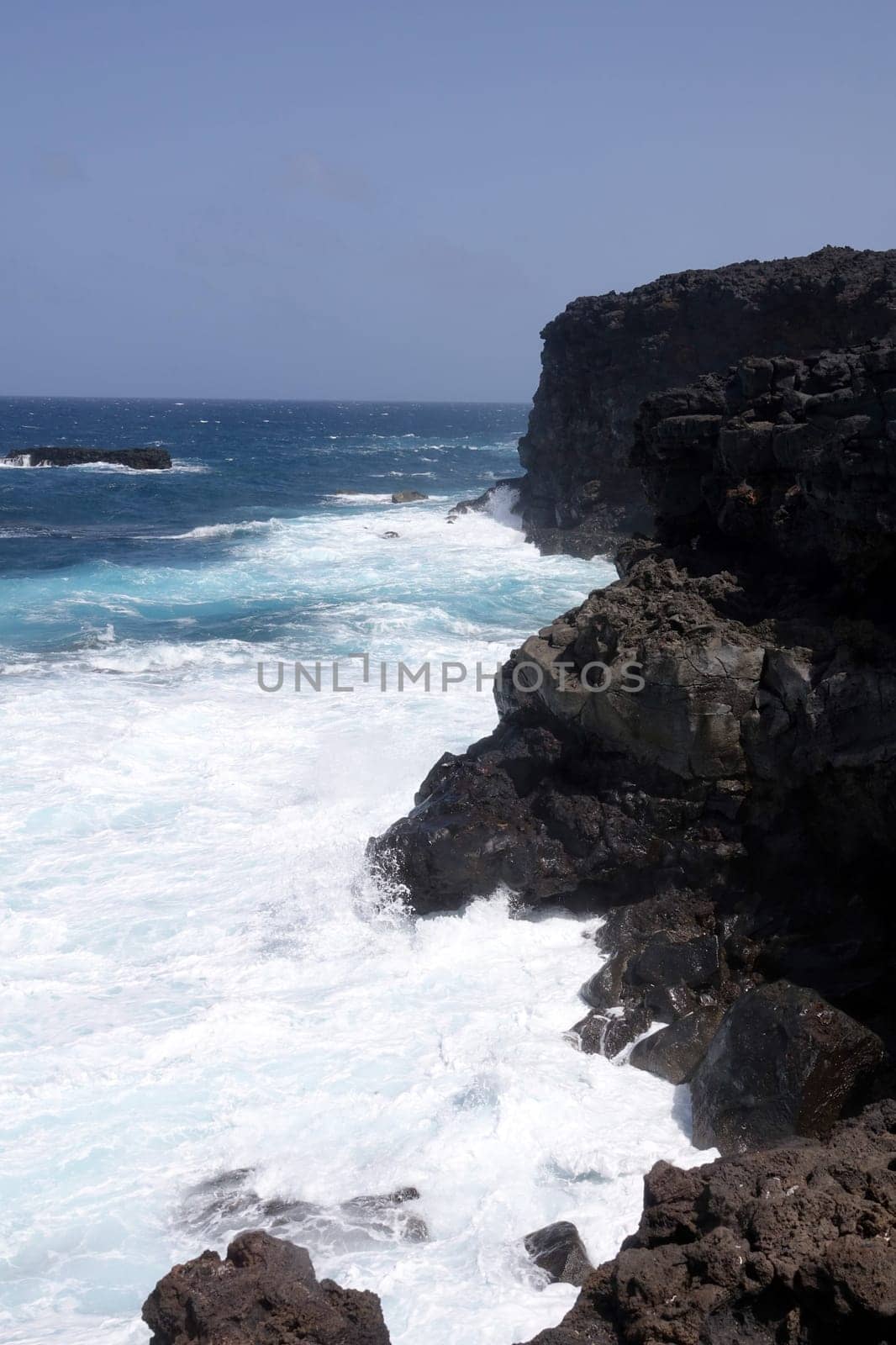 Kueste bei El Golfo, Lanzarote