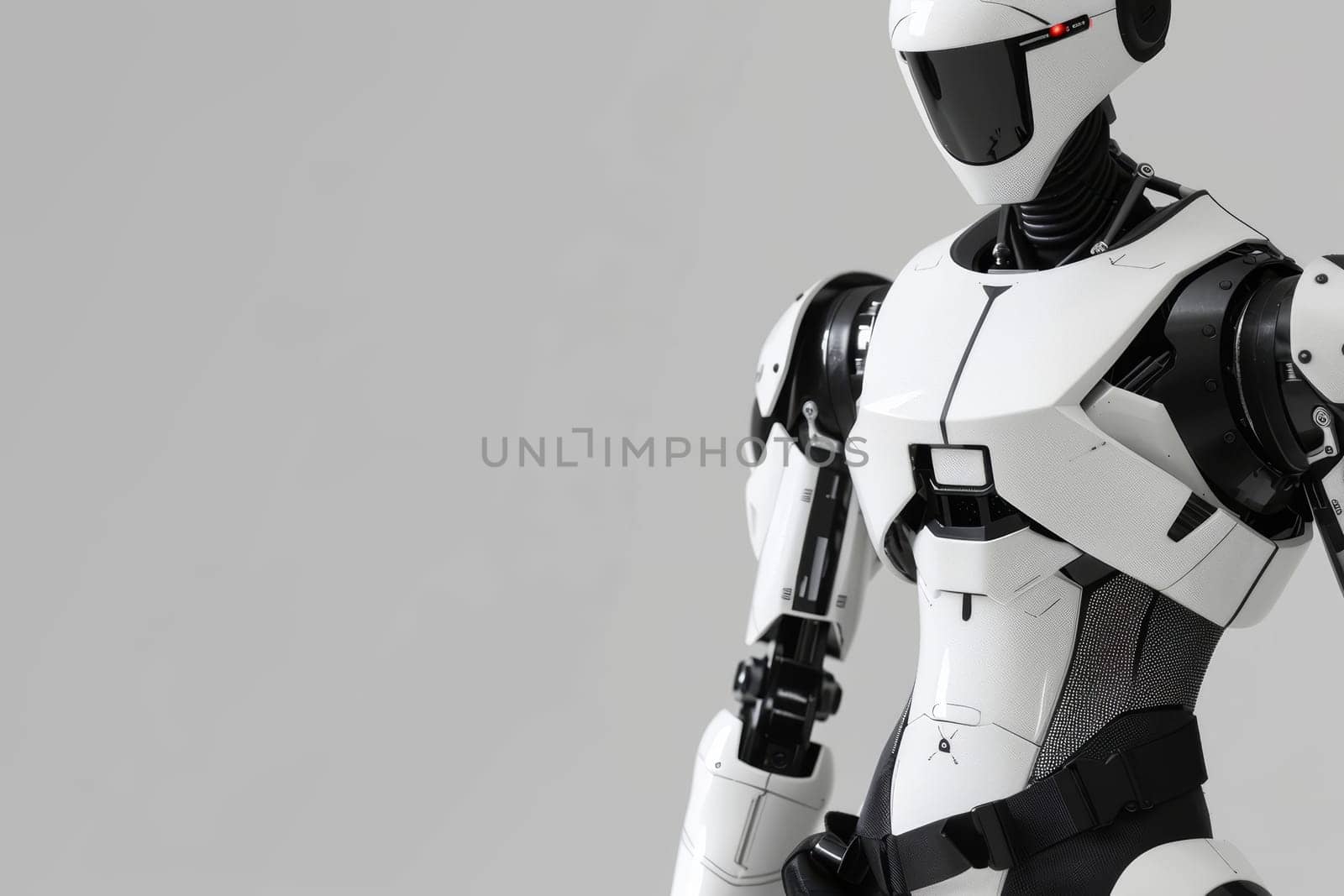 A highly detailed and intricate robotic arm mechanism, showcasing the advanced engineering and precision of modern robotics.