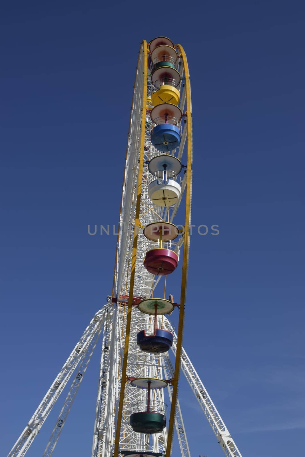 Ferris wheel at a funfair