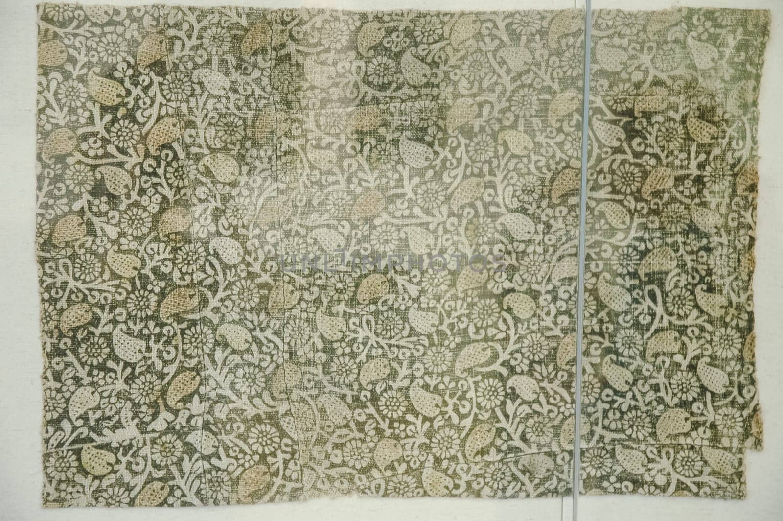 Ancient Russian fabric, Museum of Russian Culture.
