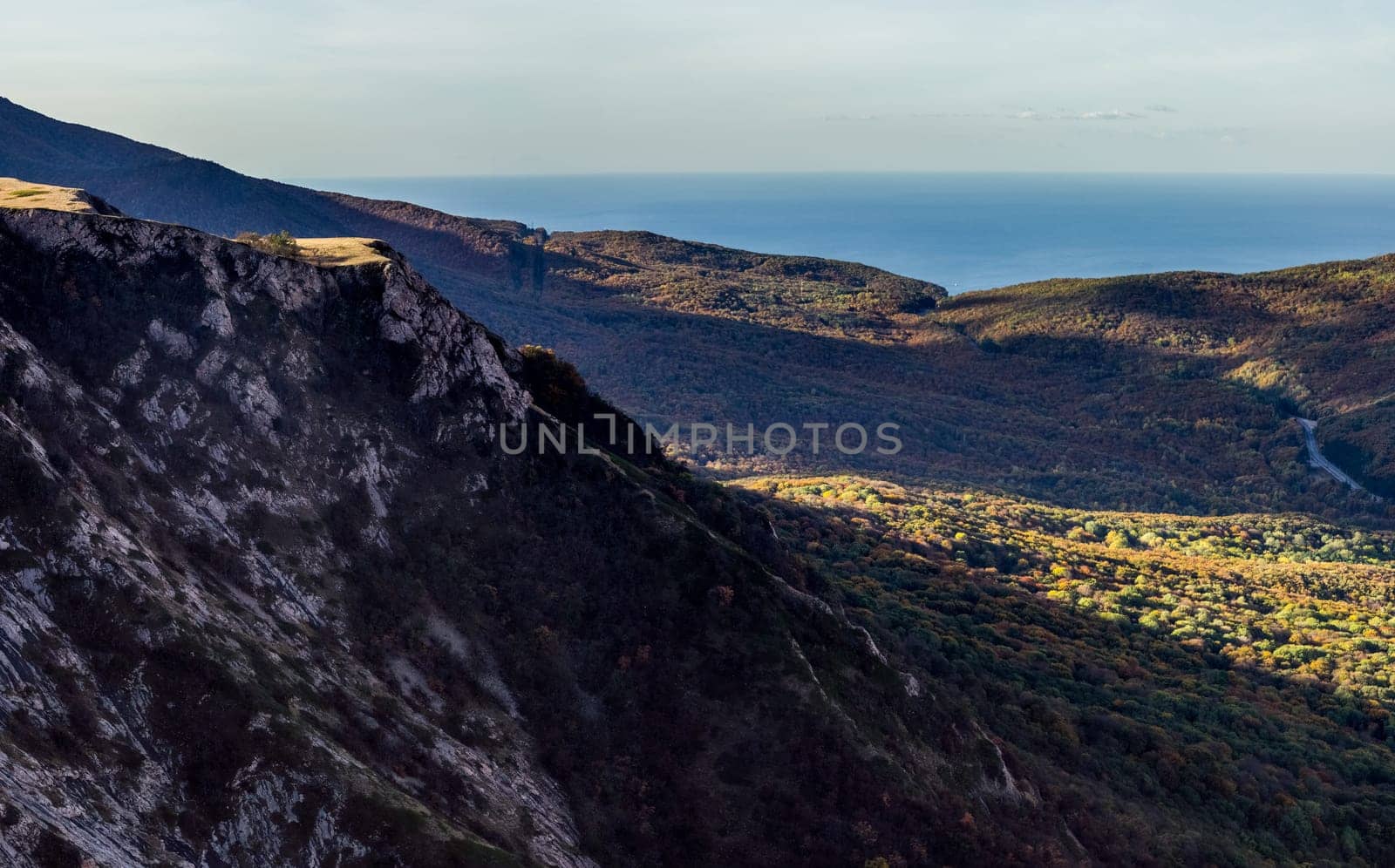 Crimean hills and mountains, nature of Crimea.