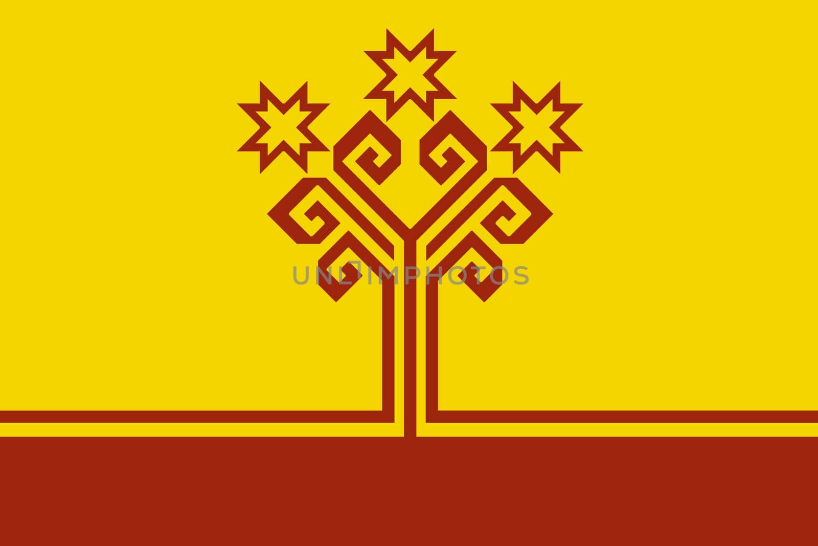 A Chuvashia Chuvash Republic Republic flag background