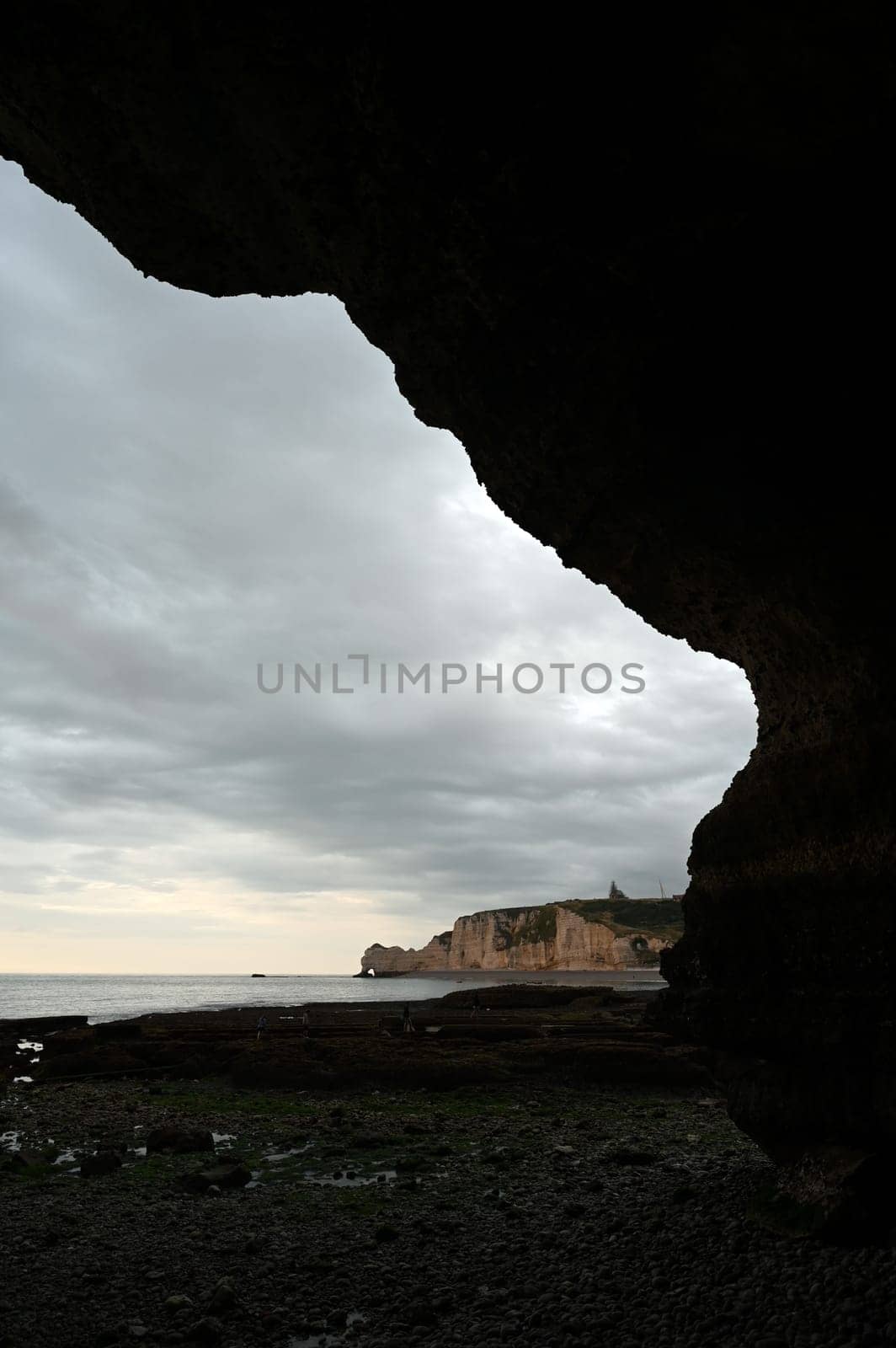 Hoehle bei Etretat