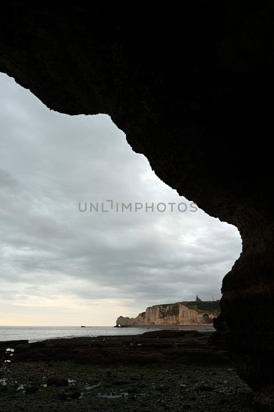 Hoehle bei Etretat