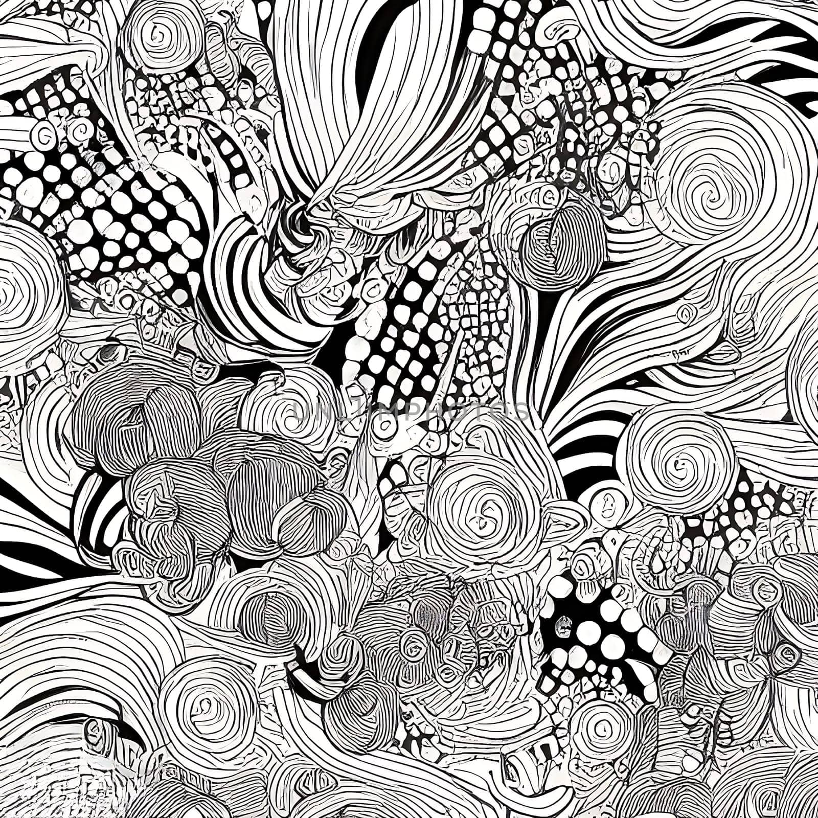 White black art texture background painting poster image wallpaper generated ai alt. High quality illustration
