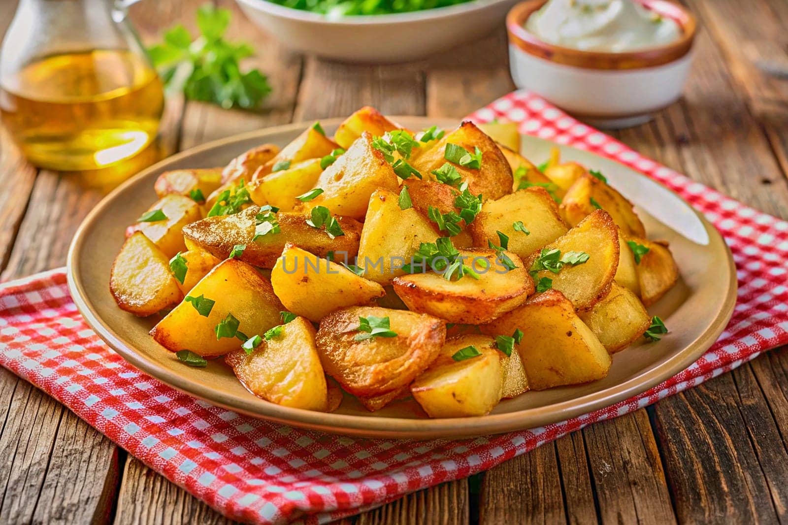 a starchy plant tuber which is one of the most important food crops, cooked and eaten as a vegetable