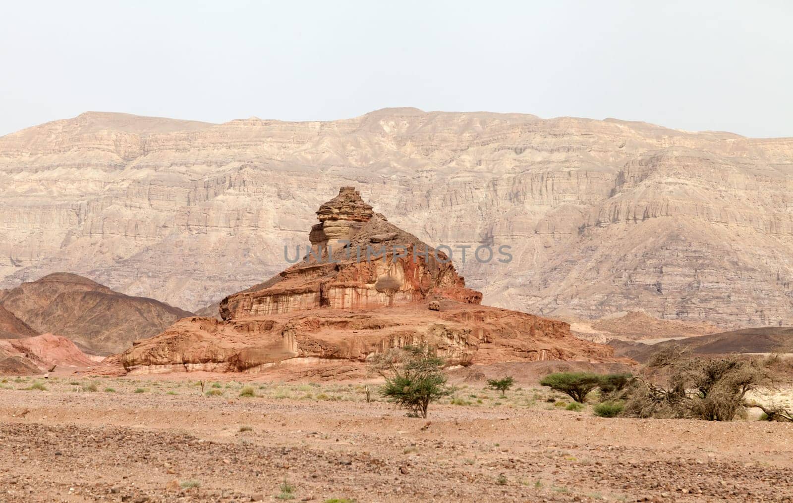 Rock formation in Timna Valley, Israel
