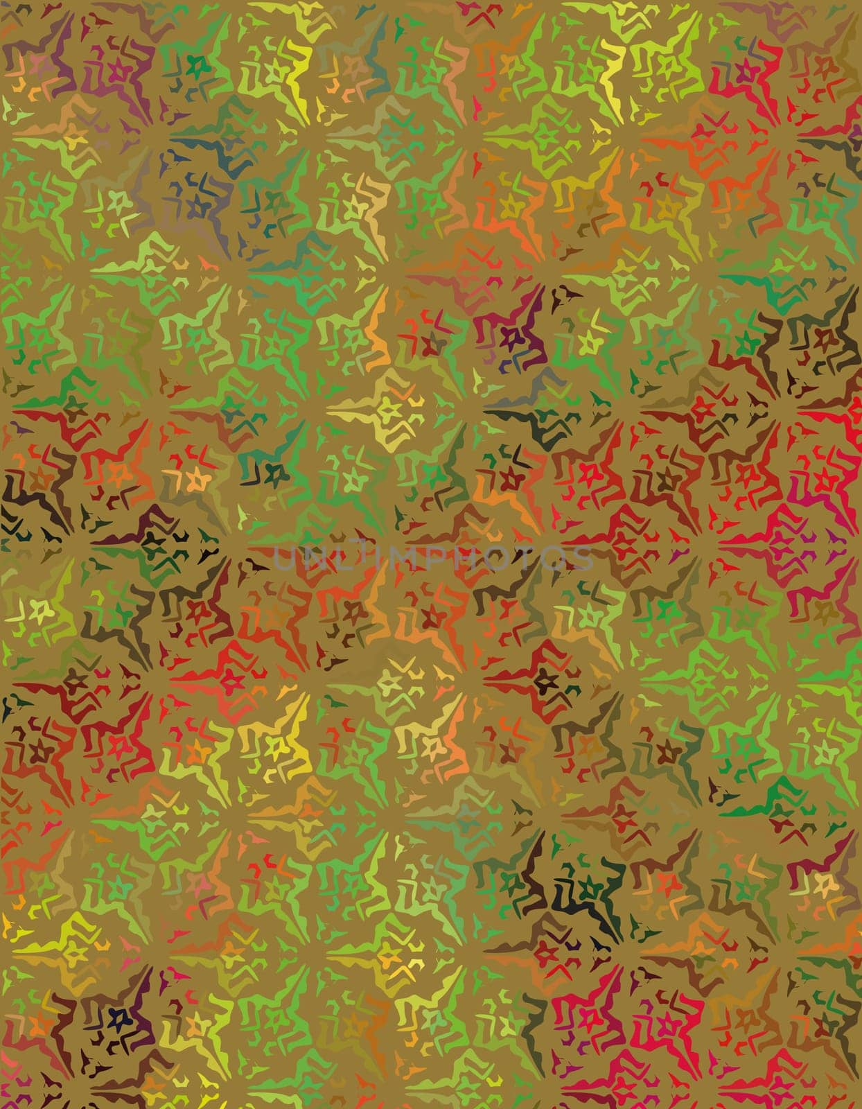 Abstract Hand Drawing Psychedelic Camouflage Wavy Liquid Tie Dye Marble Brush Strokes Seamless Vector Pattern Isolated Background