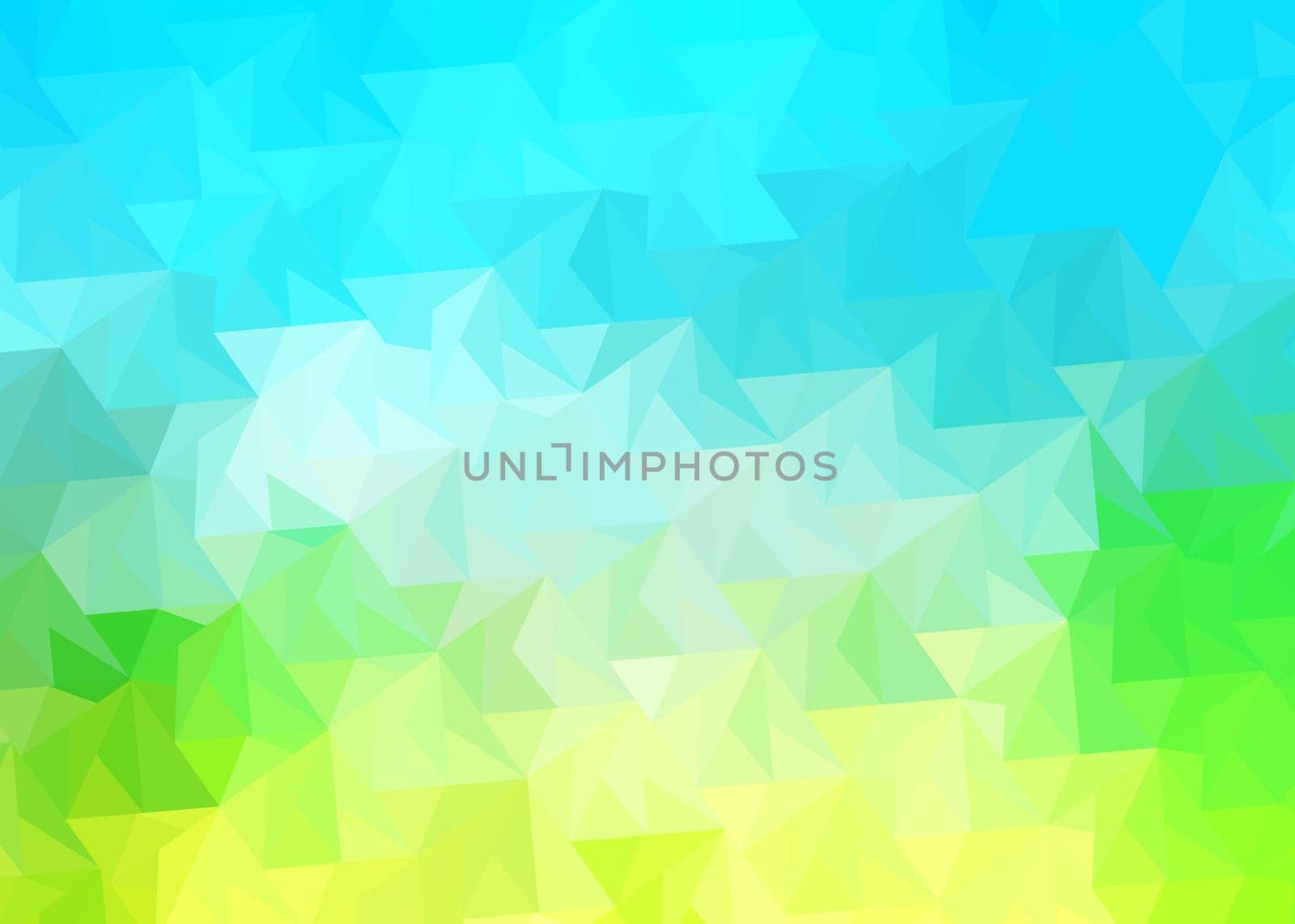 triangles background with gradient shades turquoise blue, green, gray and white / triangles background with gradient shades turquoise blue and green