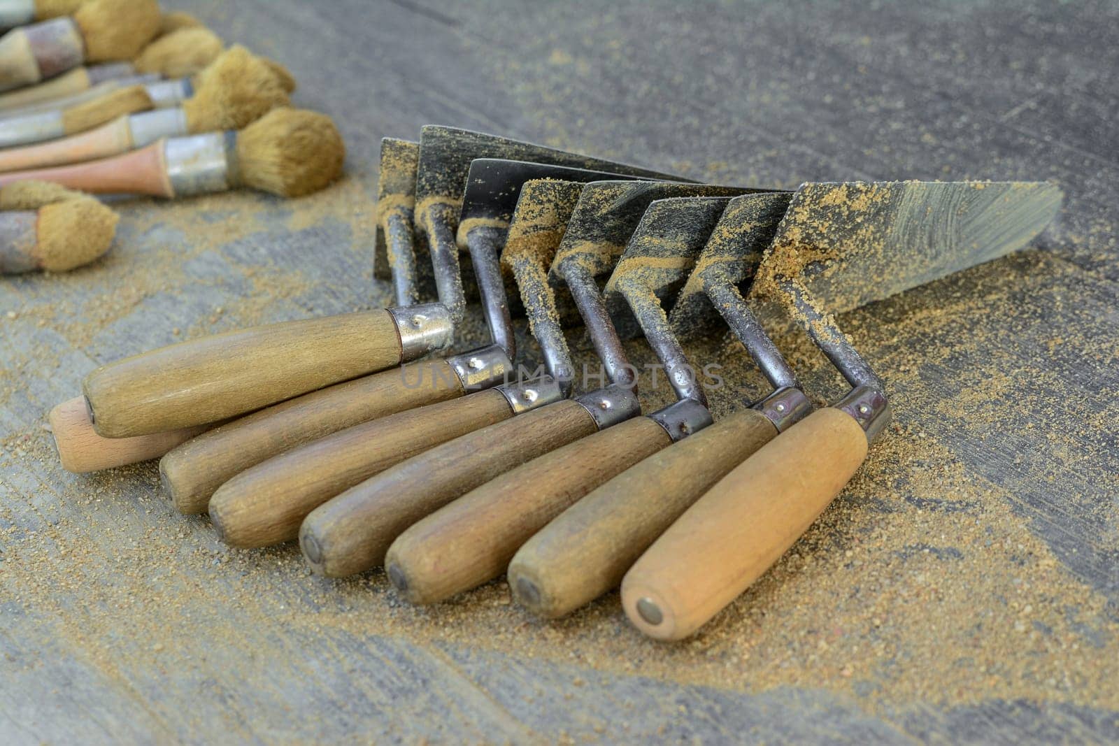 Archeological spatulas for excavations by Godi