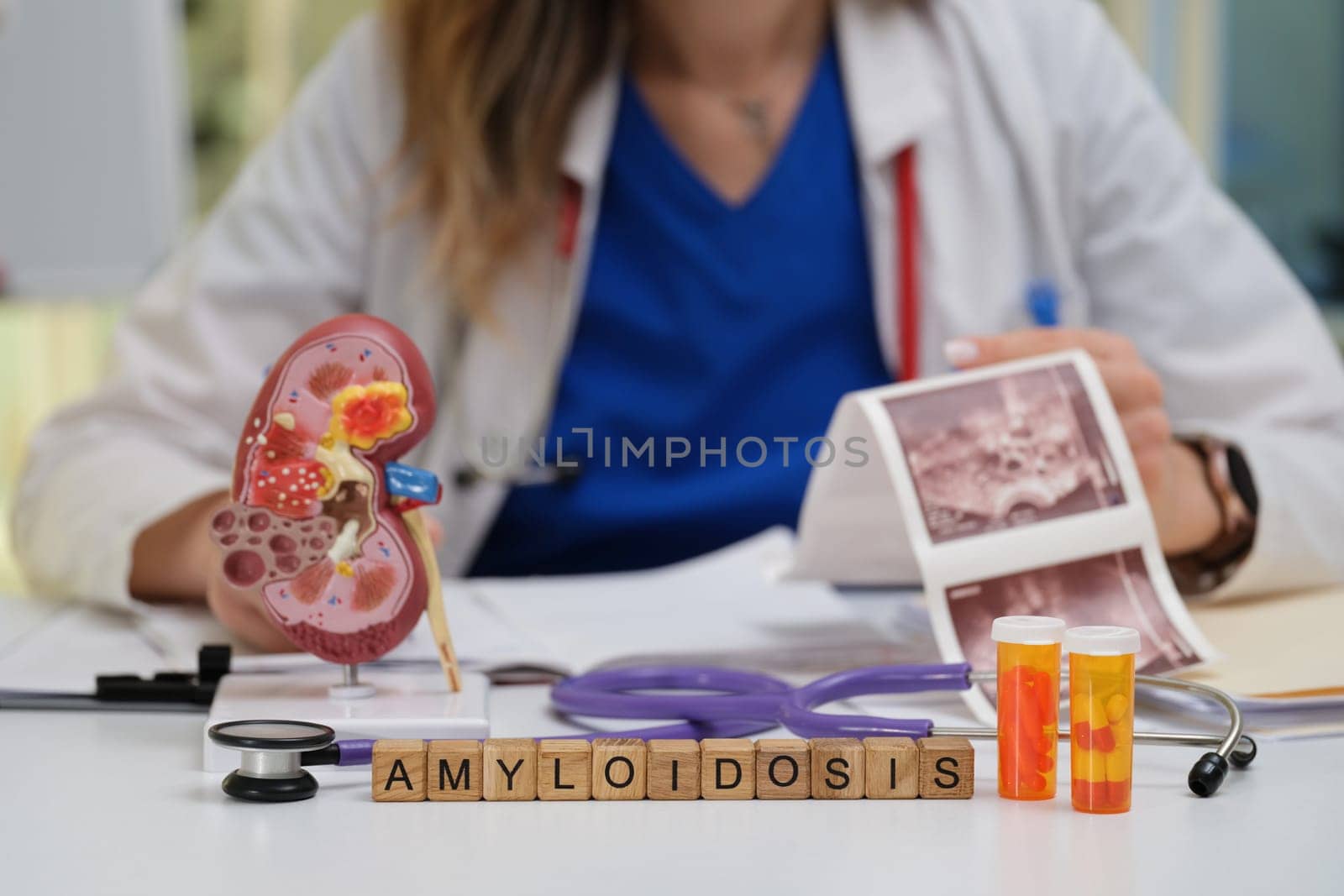 Explore the significant impact of amyloidosis on kidney function by utilizing visual aids to enhance understanding