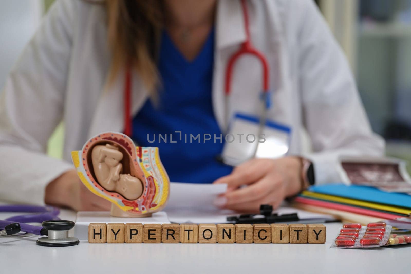 Engaging in the exploration of hypertonicity through detailed anatomical models and various medical tools and resources