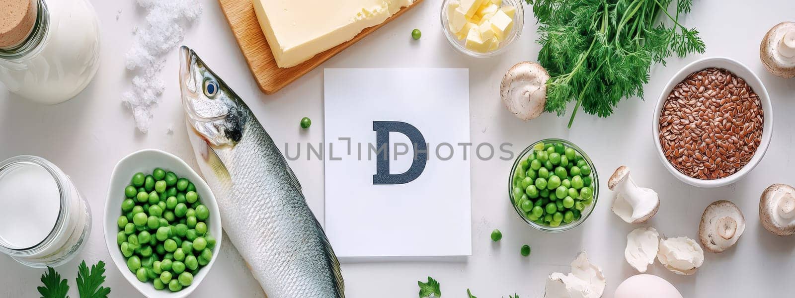 products containing vitamin D. Selective focus. food.