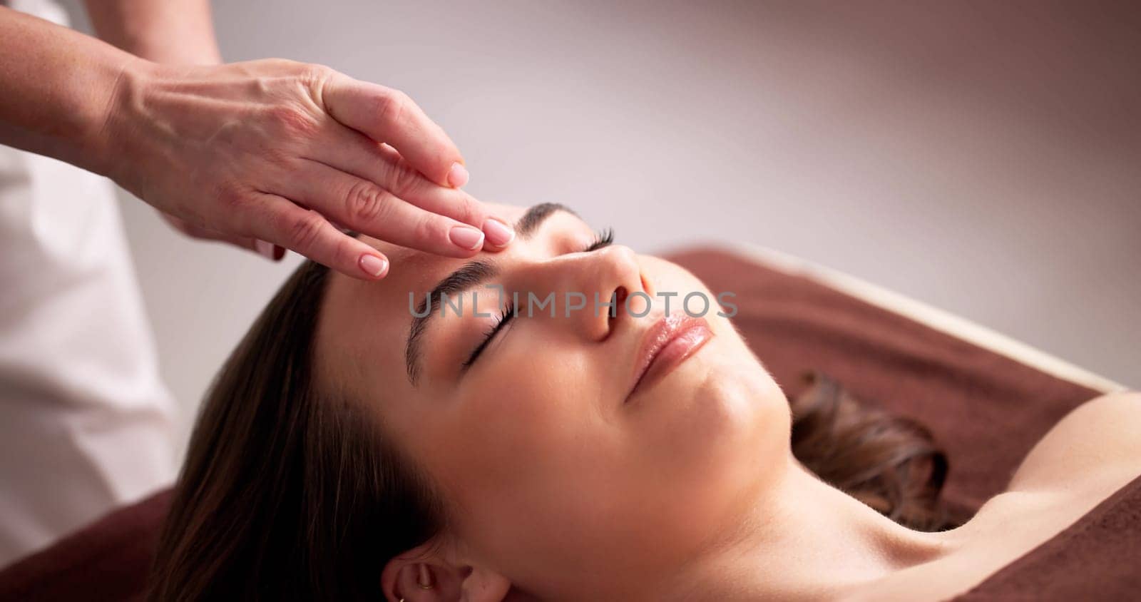 The Beauty of Wellness: Portrait of a Young Woman Spa Day