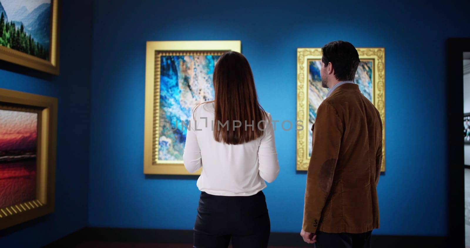Visiting a Contemporary Abstract Wall Painting Exhibition, an artist's perspective.