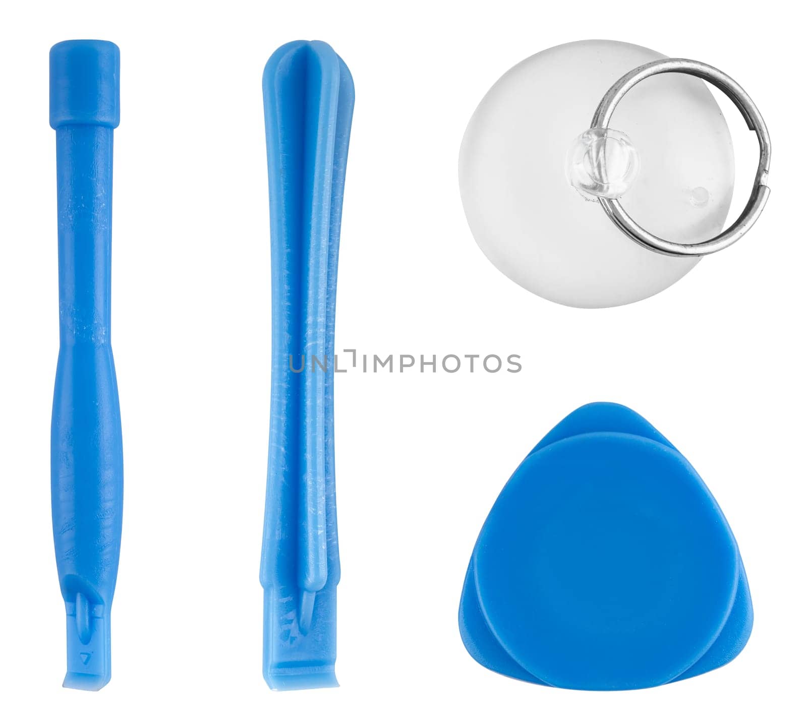 tablet phone repair tool, on white background in insulation.