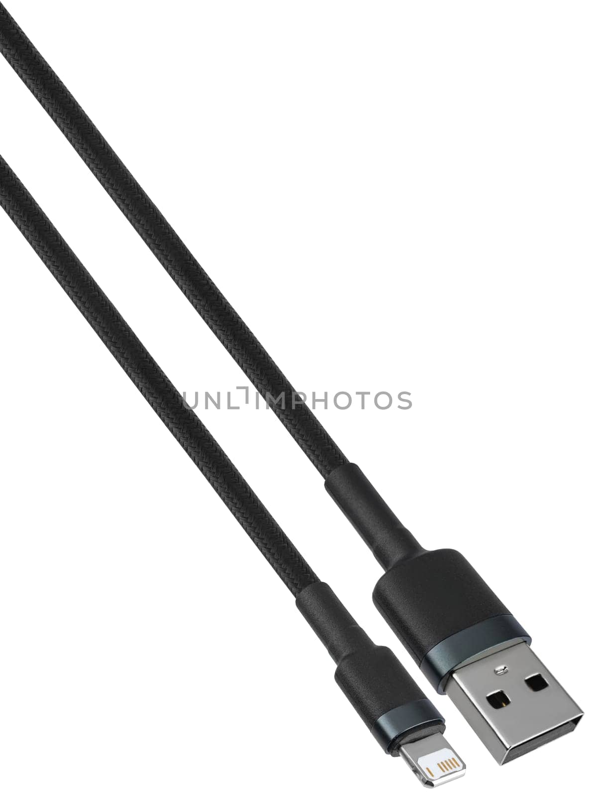 Flexible and durable Lightning to USB cable with minimalistic style.