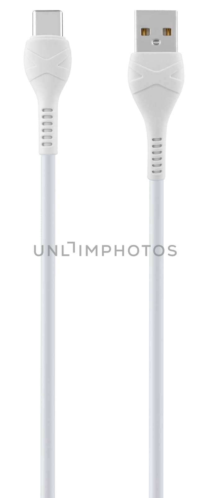 Quality USB to Type-C cable on a light-colored background.