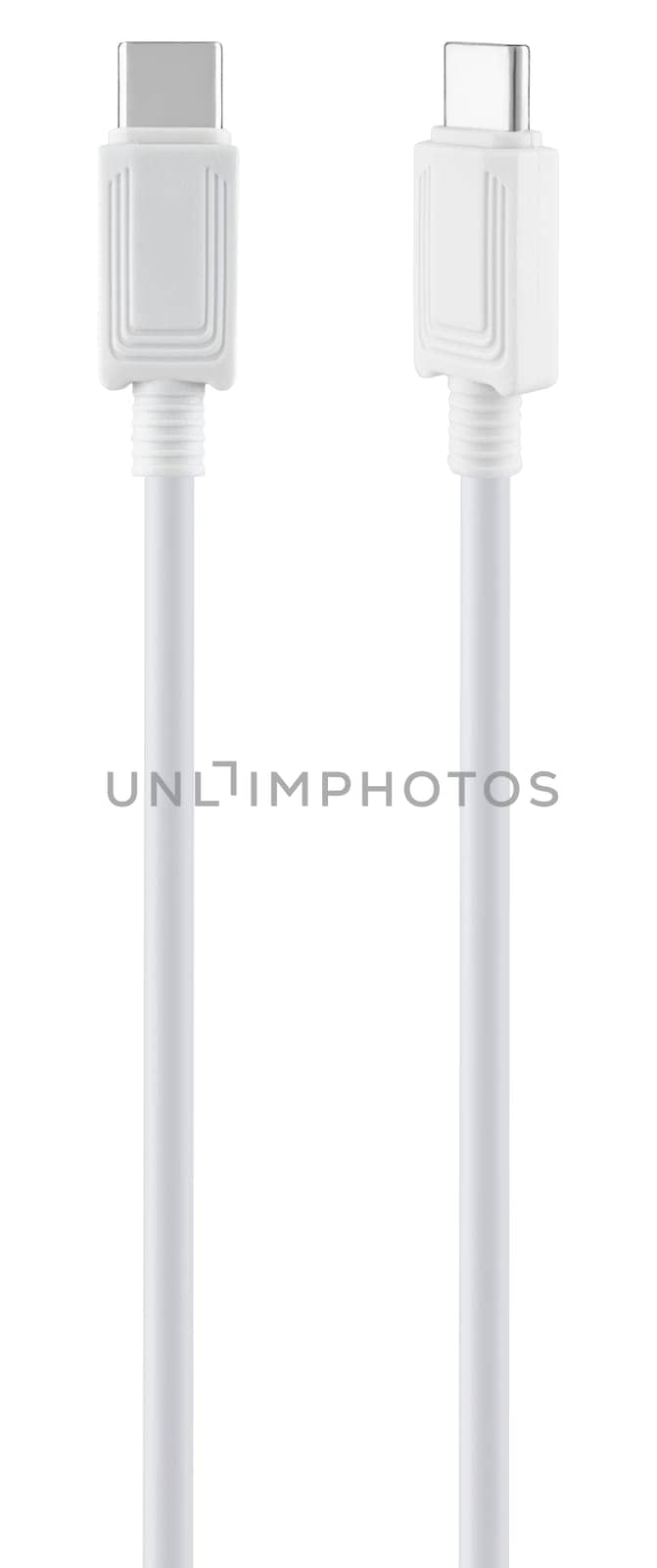 Universal Type-C cable on white background.