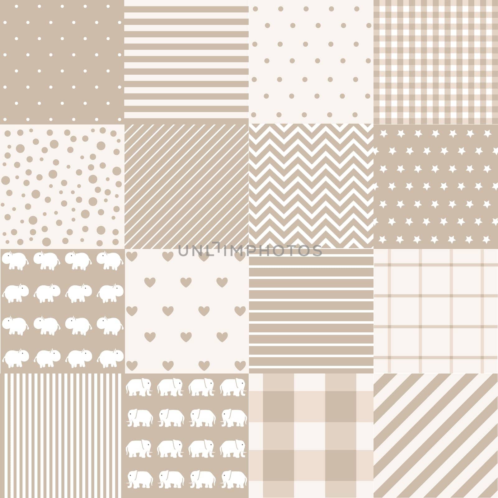 Seamless Patterns - Digital Scrapbook