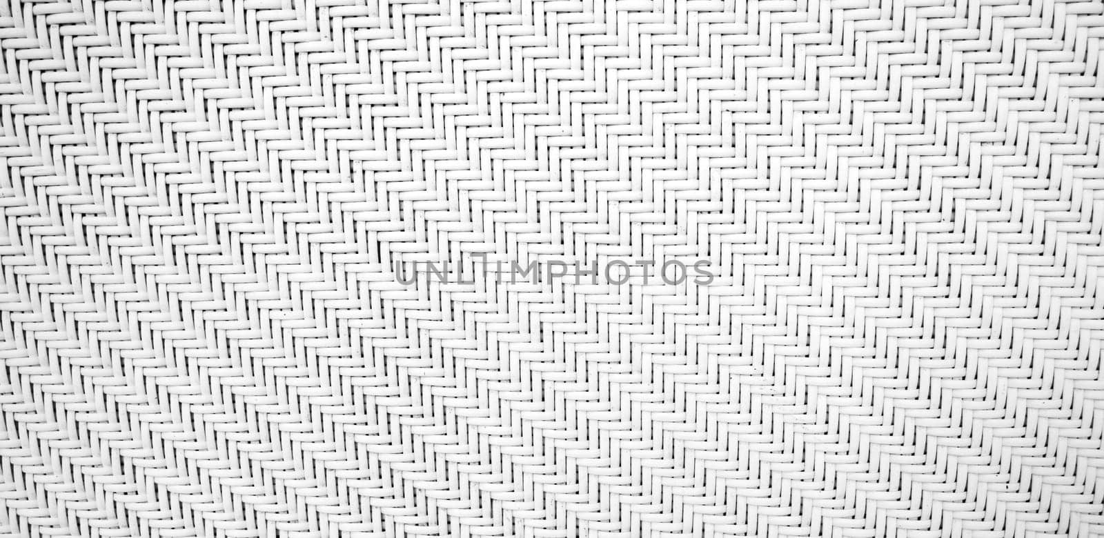 white background with natural woven wicker rattan texture. Abstract braided Pattern