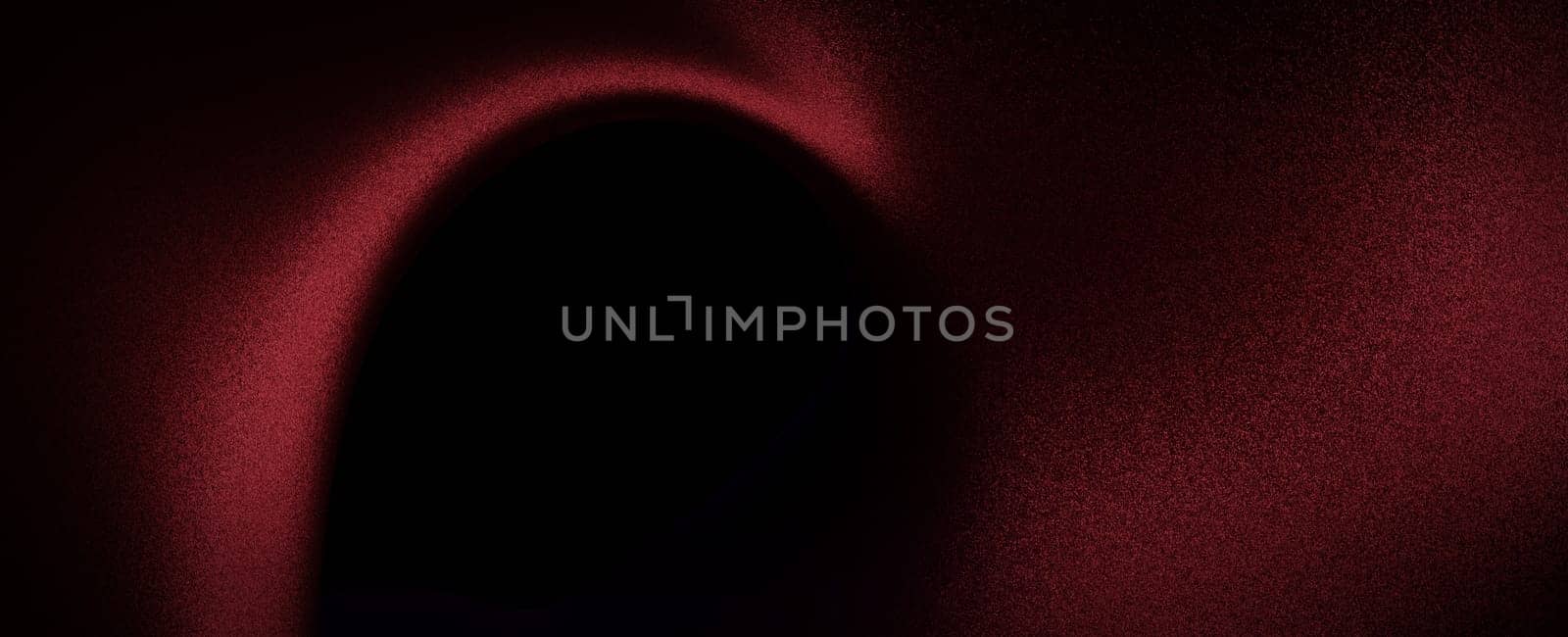 A close-up of a red and black abstract background with a shape and a soft gradient.