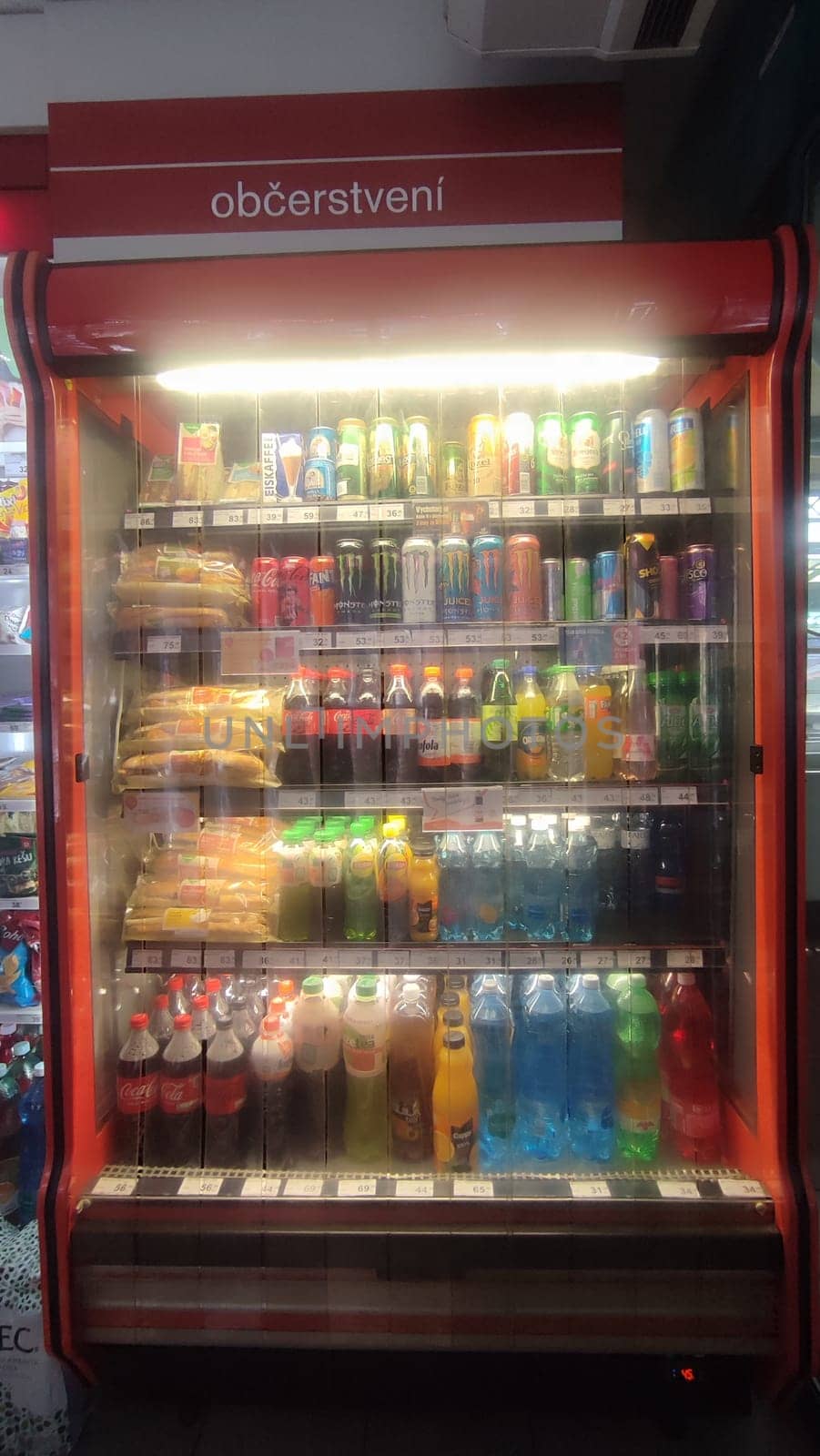 October 18 2024 Liberec Czech Republic Europe,Cans bottles snacks. High quality photo