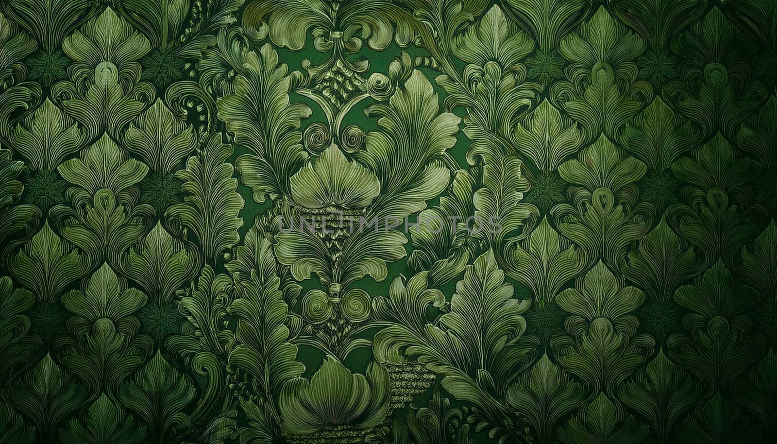 vintage victorian wallpaper background AI generated image