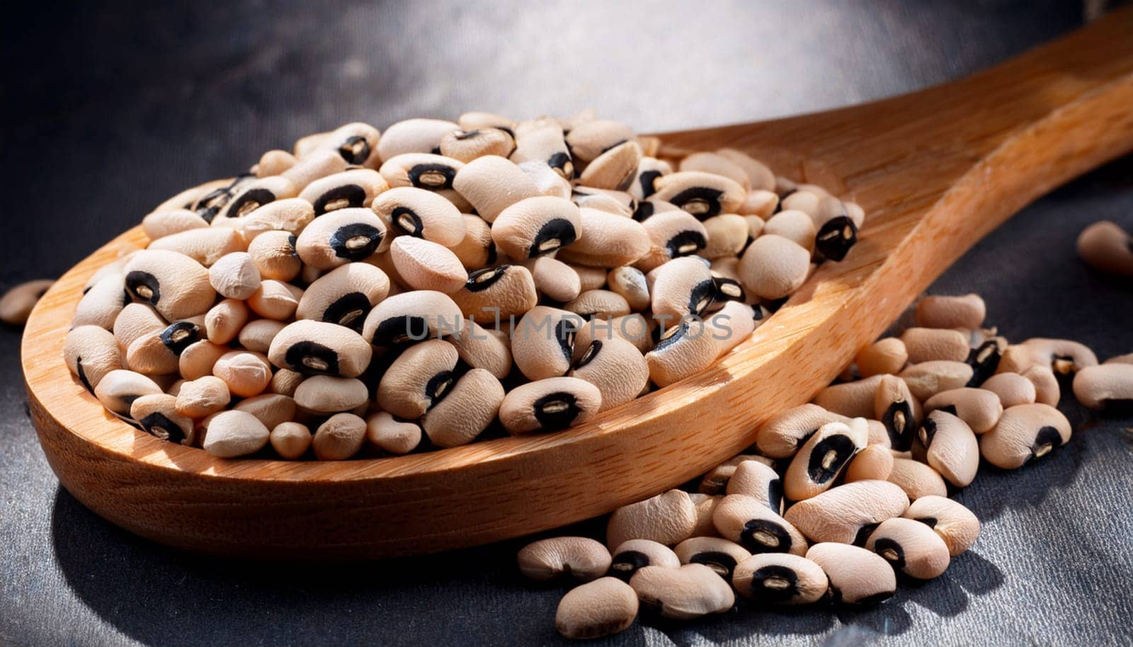 black eyed peas beans AI generated image