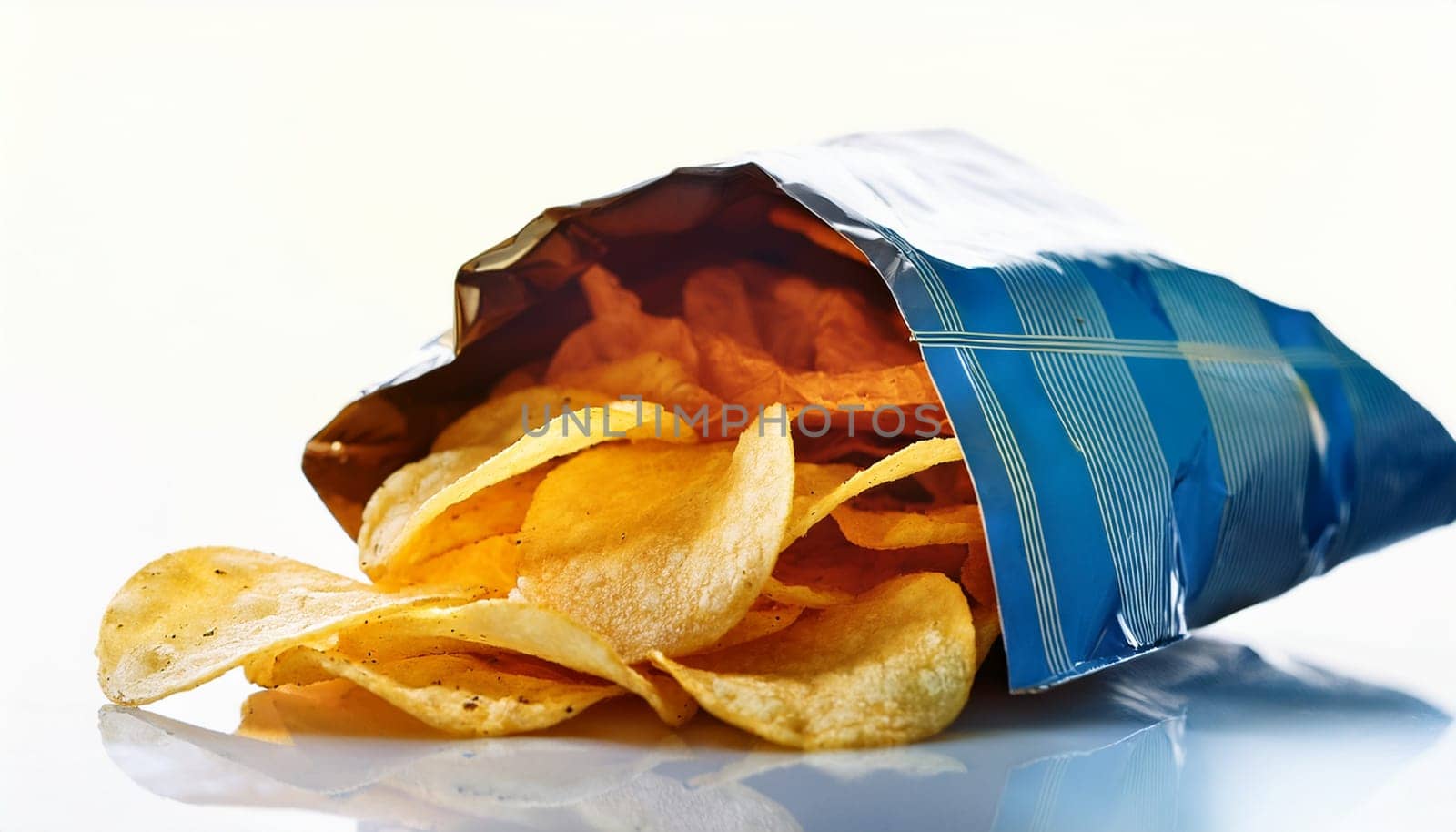 bag of chips snack food AI generated image