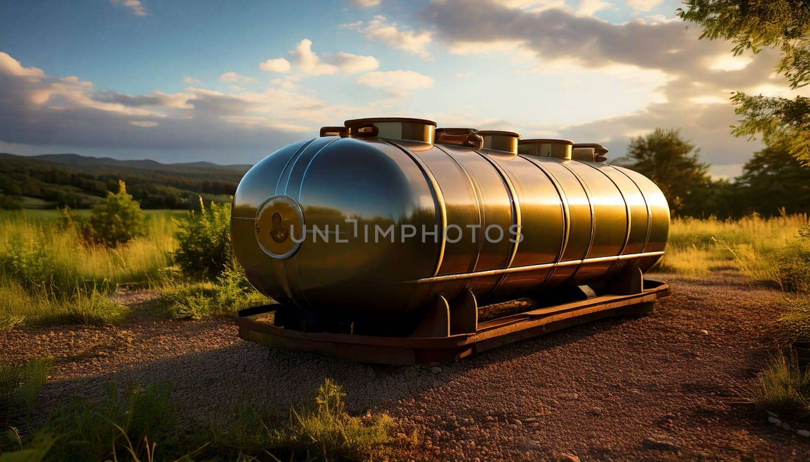tank for fuel AI generated image
