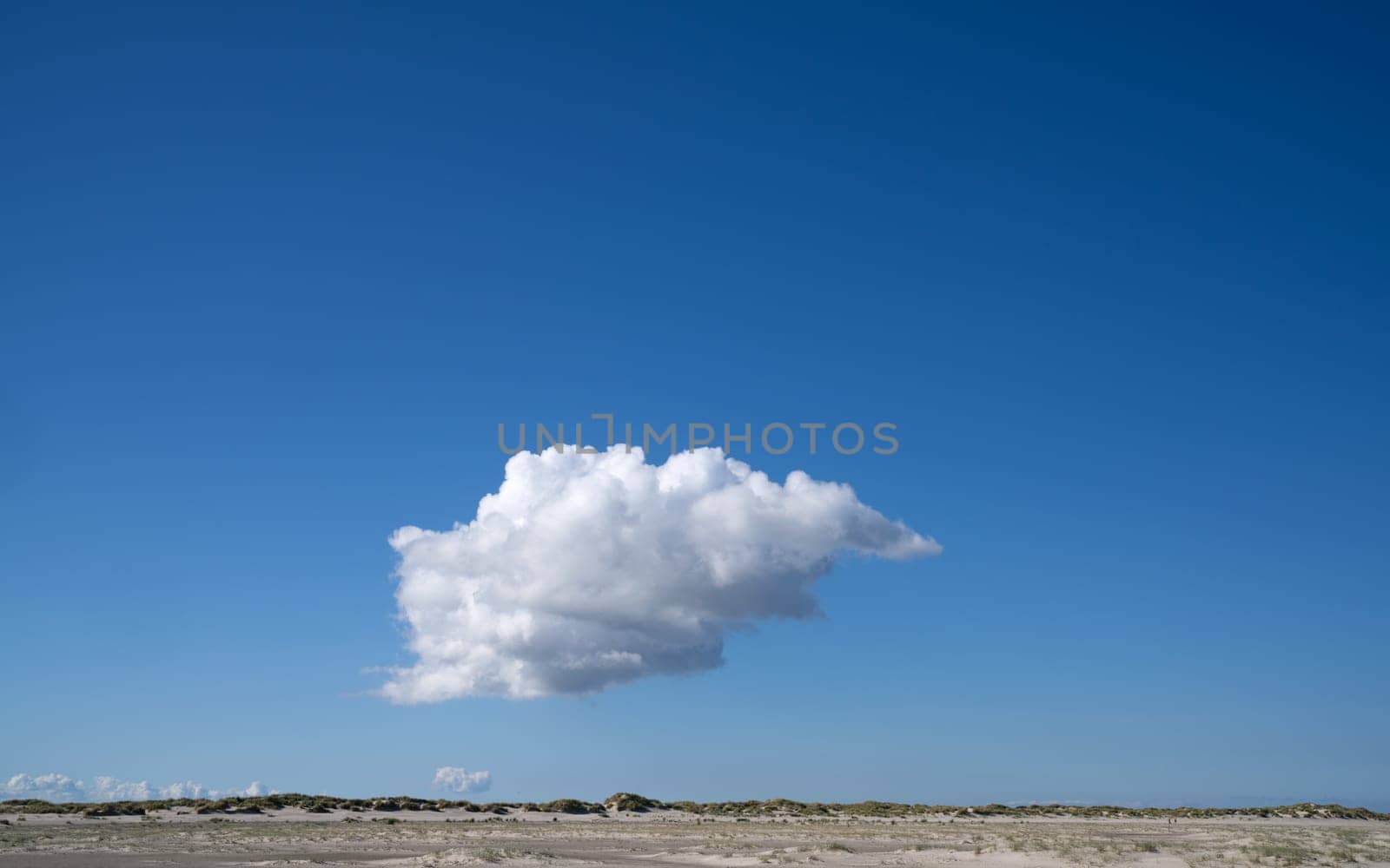 View to sky with clouds