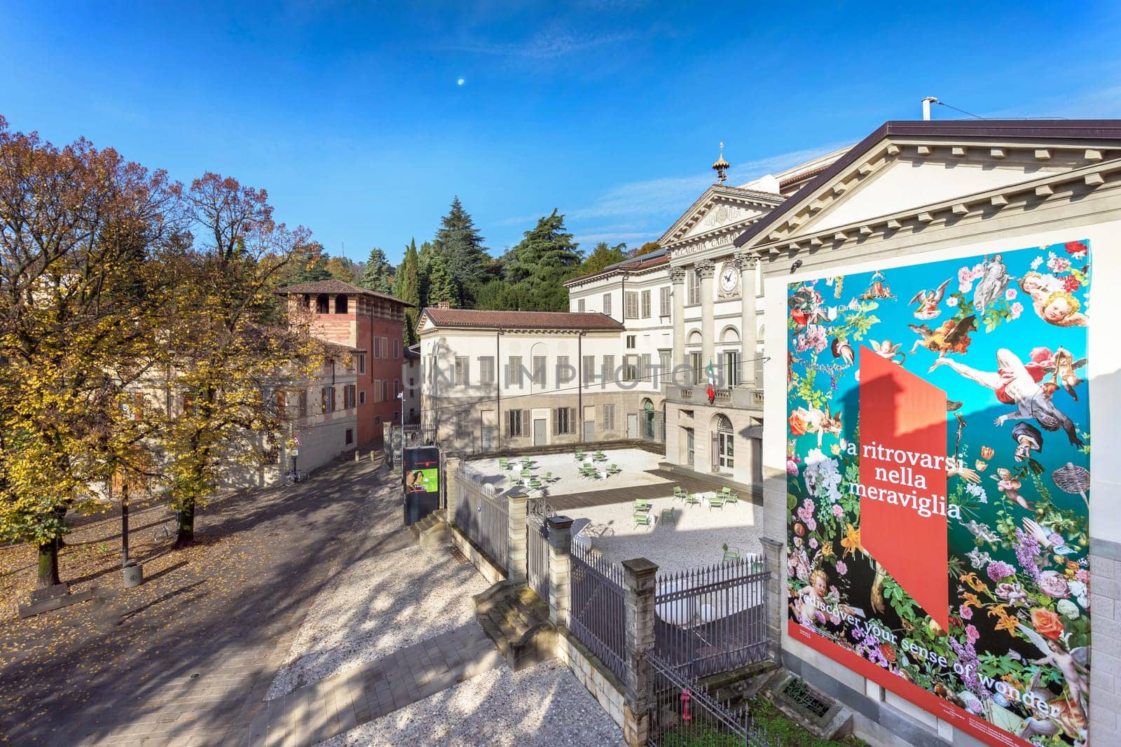 Accademia Carrara. Bergamo, ITALY - October 21, 2024